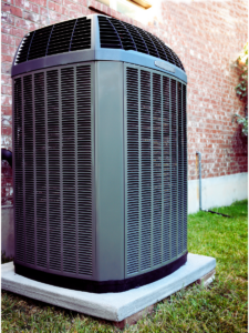 Cost effective air conditioning unit outside Melbourne, FL home