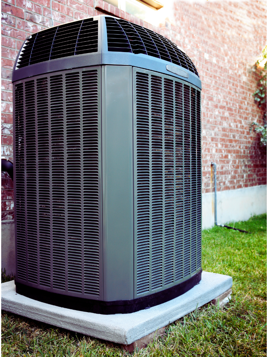 Cost effective air conditioning unit outside Melbourne, FL home